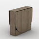 Folding table made of chipboard PVC edge Kuba AKM Tisa Furniture Wenge Folding table made of chipboard PVC edge Kuba AKM Tisa Furniture Wenge