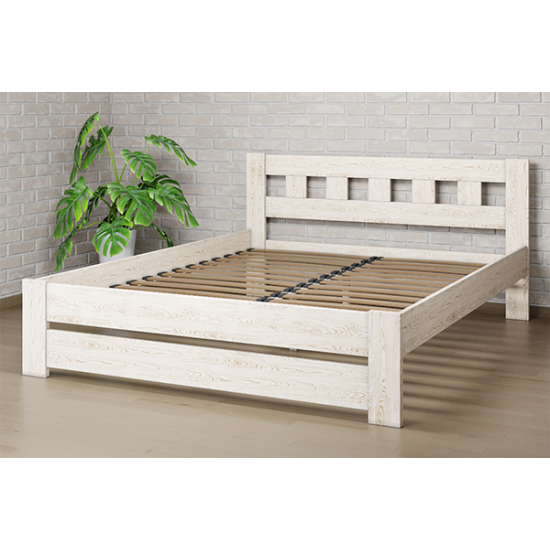 Кровать Camelia Сакура 180х200 Білий Бук Олія Кровать Camelia Сакура 180х200 Білий Бук Олія