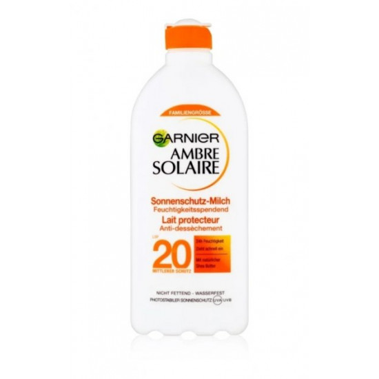 Garnier Ambre Solaire молочко для загару SPF 20 (400 мл) Garnier Ambre Solaire молочко для загару SPF 20 (400 мл)