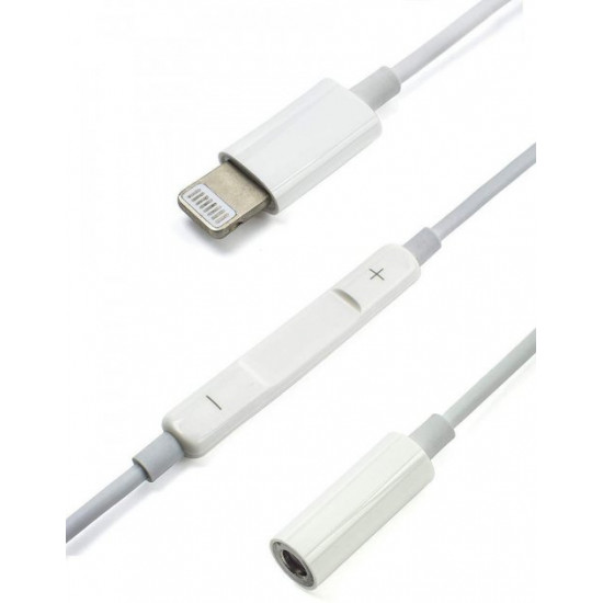 Адаптер XoKo Lightning - 3.5 mm Jack для Apple iPhone (OPT-MH020) Адаптер XoKo Lightning - 3.5 mm Jack для Apple iPhone (OPT-MH020)