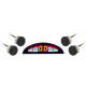 Парковочный радар GT P Rainbow 4 black Парковочный радар GT P Rainbow 4 black