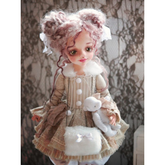 Collectible textile doll Collectible textile doll