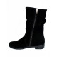 Half boots from natural suede.Free shipping Half boots from natural suede.Free shipping