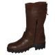 Brown winter boots made of genuine leather free shipping Brown winter boots made of genuine leather free shipping