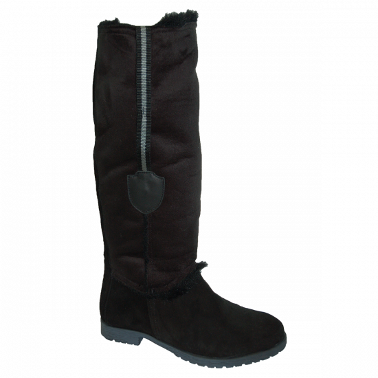 Black suede boots Black suede boots