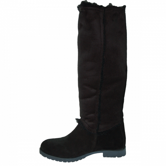 Black suede boots Black suede boots