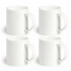 White Cup Ceramic Sublimation cup Standart. 4 pieces White Cup Ceramic Sublimation cup Standart. 4 pieces