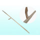 Snath Falci blade, steam bent ash snath (handle) Snath Falci blade, steam bent ash snath (handle)