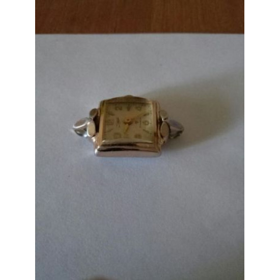 Rare female gold-plated watches of the era of the 50s 17 stones Rare female gold-plated watches of the era of the 50s 17 stones
