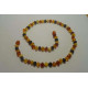 Baby amber beads for teething Baby amber beads for teething