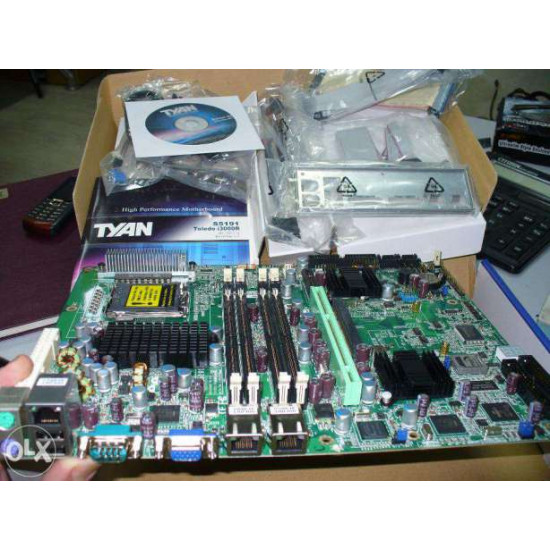 New motherboard Tyan Toledo i3000Rl socket 775 super-reliable New motherboard Tyan Toledo i3000Rl socket 775 super-reliable