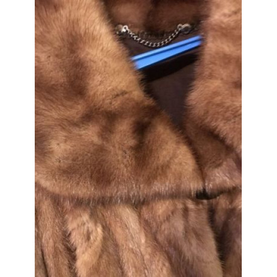 Fur coat mink red, Size 56 Fur coat mink red, Size 56