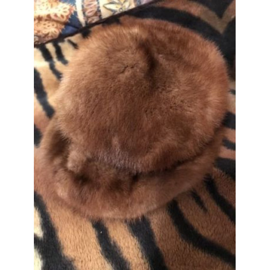 Fur coat mink red, Size 56 Fur coat mink red, Size 56