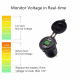 LiDiVi 2 USB Charger Socket Power Outlet 2.1A & 2.1A with 12-24V Voltmeter Green LED Digital Display for Car Boat Marine Mobile. Shipping: FREE Standard LiDiVi 2 USB Charger Socket Power Outlet 2.1A & 2.1A with 12-24V Voltmeter Green LED Digital Display for Car Boat Marine Mobile. Shipping: FREE Standard