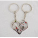 Trinkets I love you pair for two trinkets keychain for lovers heart treble clef note Trinkets I love you pair for two trinkets keychain for lovers heart treble clef note