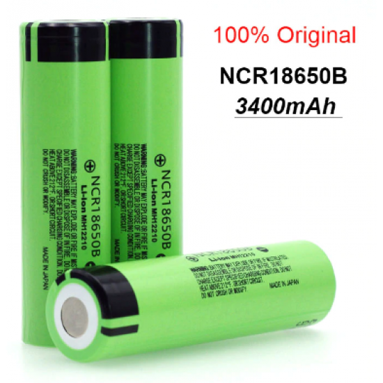 NCR18650B 18650 літій-іонний акумулятор Panasonic оригінал 100% NCR18650B 18650 літій-іонний акумулятор Panasonic оригінал 100%