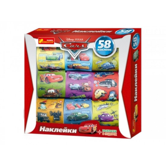 Stickers Ranok-Creative Disney Cars 450 stickers Stickers Ranok-Creative Disney Cars 450 stickers