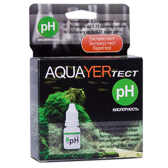 Aquarium tests AQUAYER pH test Aquarium tests AQUAYER pH test