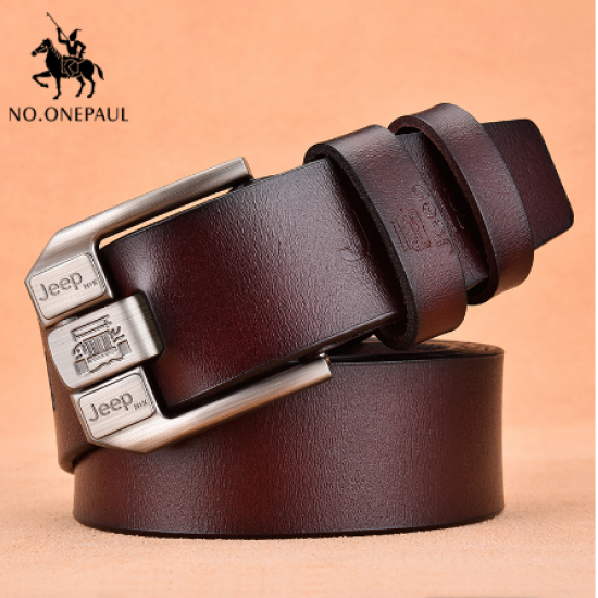 NO.ONEPAUL Genuine Leather For Men High Quality Black Buckle Jeans Belt Cowskin Casual Belts Business Belt Cowboy waistband 125cm NO.ONEPAUL Genuine Leather For Men High Quality Black Buckle Jeans Belt Cowskin Casual Belts Business Belt Cowboy waistband 125cm