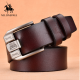 NO.ONEPAUL Genuine Leather For Men High Quality Black Buckle Jeans Belt Cowskin Casual Belts Business Belt Cowboy waistband 125cm NO.ONEPAUL Genuine Leather For Men High Quality Black Buckle Jeans Belt Cowskin Casual Belts Business Belt Cowboy waistband 125cm