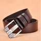 NO.ONEPAUL Genuine Leather For Men High Quality Black Buckle Jeans Belt Cowskin Casual Belts Business Belt Cowboy waistband 125cm NO.ONEPAUL Genuine Leather For Men High Quality Black Buckle Jeans Belt Cowskin Casual Belts Business Belt Cowboy waistband 125cm
