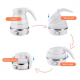 Foldable electric kettle, durable silicone compact size, 850 W, for travel, camping, water boiler, electrical appliances, US standard plug Foldable electric kettle, durable silicone compact size, 850 W, for travel, camping, water boiler, electrical appliances, US standard plug