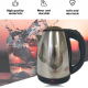 Stainless steel electric kettle, 2L, energy-efficient, anti-dry, water proof, heating, drip tray, jug shut off automatically, kettle Stainless steel electric kettle, 2L, energy-efficient, anti-dry, water proof, heating, drip tray, jug shut off automatically, kettle