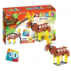 3D Construction Set Animal World - Deer, 287 Parts 3D Construction Set Animal World - Deer, 287 Parts