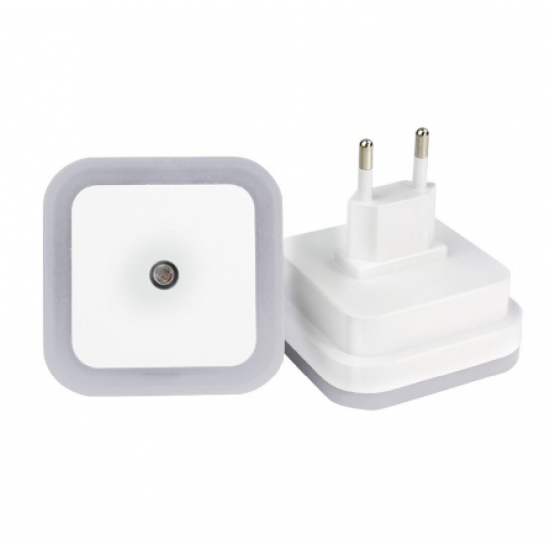 Wireless Sensor LED Night Light EU US Plug Mini Square Night Lights For Baby Room Bedroom Corridor Lamp Wireless Sensor LED Night Light EU US Plug Mini Square Night Lights For Baby Room Bedroom Corridor Lamp