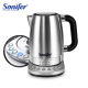 220V Electric stainless steel kettle 2200W household quick-heat kitchen kettle, temperature-adjustable kettle Sonifer 220V Electric stainless steel kettle 2200W household quick-heat kitchen kettle, temperature-adjustable kettle Sonifer