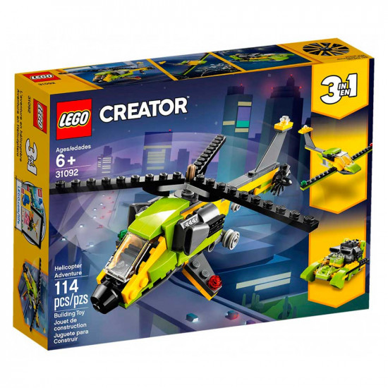Конструктор LEGO Creator Приключения на вертолёте Конструктор LEGO Creator Приключения на вертолёте