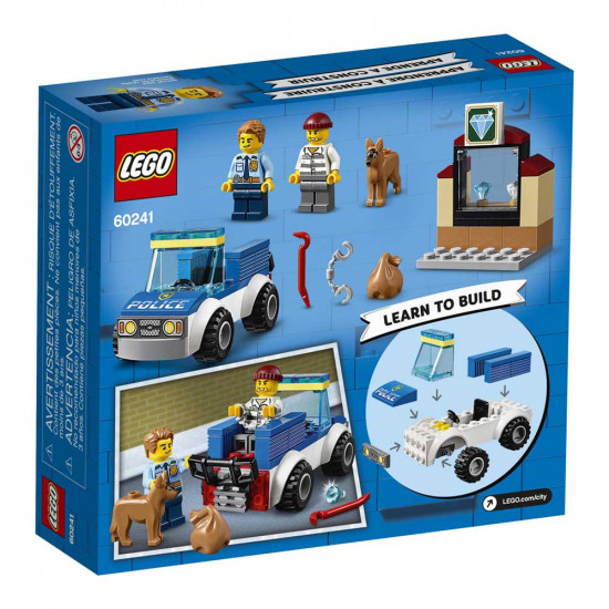 Конструктор LEGO City Поліцейський загін з собакою Конструктор LEGO City Поліцейський загін з собакою