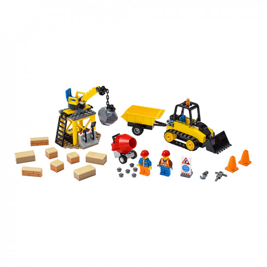 Конструктор LEGO City Строительный бульдозер Конструктор LEGO City Строительный бульдозер