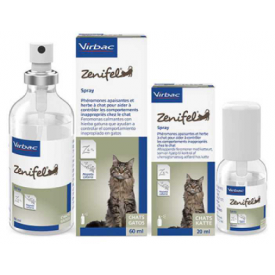 Virbac (Virbak) Zenifel - Sedative preparation Zenifel in the form of a spray for cats Virbac (Virbak) Zenifel - Sedative preparation Zenifel in the form of a spray for cats