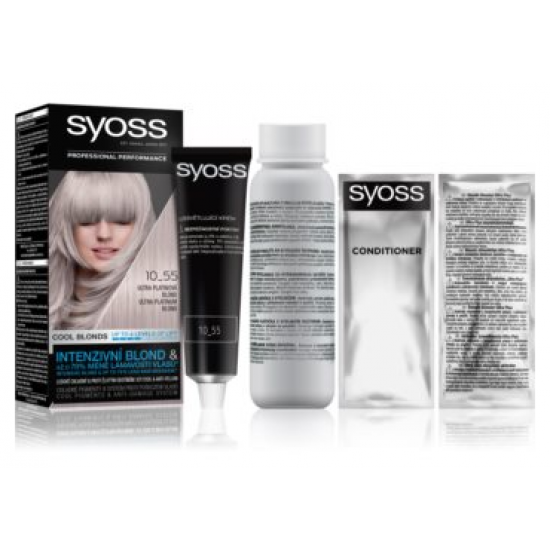 Syoss Cool Blonds оттенок 10-55 Ultra platinum blond Syoss Cool Blonds оттенок 10-55 Ultra platinum blond