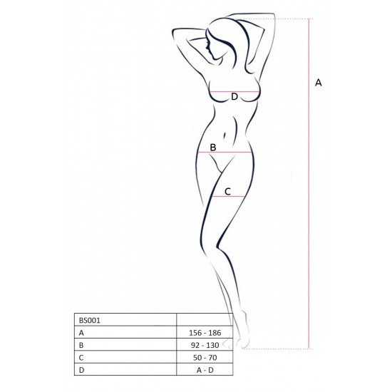Бодистокинг BS009 White - Passion Бодистокинг BS009 White - Passion