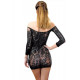 Dress erotic mesh Anne De Ales FETISH DINNER Black XL Dress erotic mesh Anne De Ales FETISH DINNER Black XL