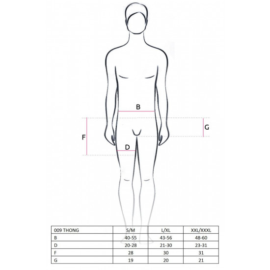 Еротичні чоловічі стрінги 009 THONG violet XXL/XXXL - Passion Еротичні чоловічі стрінги 009 THONG violet XXL/XXXL - Passion
