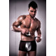 Erotic men's shorts 002 SHORT Black S / M - Passion Erotic men's shorts 002 SHORT Black S / M - Passion