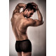 Erotic men's shorts 004 SHORT Black L / XL - Passion Erotic men's shorts 004 SHORT Black L / XL - Passion