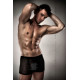 Erotic men's shorts 004 SHORT Black L / XL - Passion Erotic men's shorts 004 SHORT Black L / XL - Passion