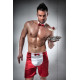 Erotic man's set 019 SHORT Red L / XL - Passion Erotic man's set 019 SHORT Red L / XL - Passion