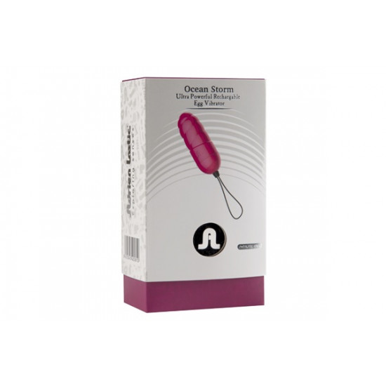 Adrien Lastic Ocean Storm Pink vibro egg with LRS remote control Adrien Lastic Ocean Storm Pink vibro egg with LRS remote control
