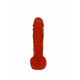 Craft Soap Member with Suction Cup Clean Kaif Red Size M Craft Soap Member with Suction Cup Clean Kaif Red Size M