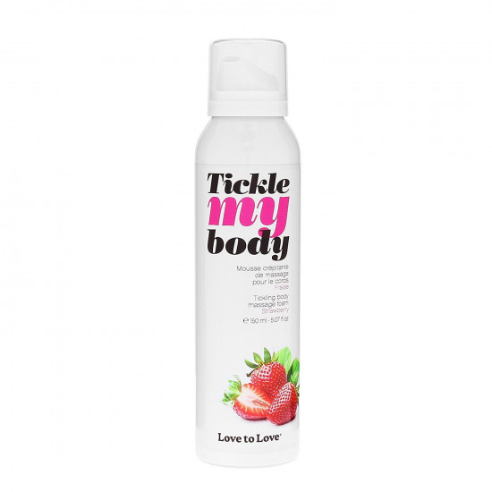 Массажная пена Love To Love TICKLE MY BODY Strawberry (150 мл) Массажная пена Love To Love TICKLE MY BODY Strawberry (150 мл)