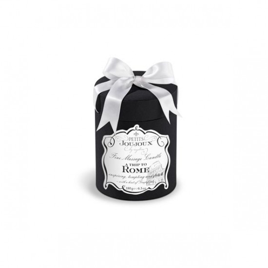 Massage candle Petits Joujoux - Rome - Grapefruit and Bergamott (190 g) Massage candle Petits Joujoux - Rome - Grapefruit and Bergamott (190 g)