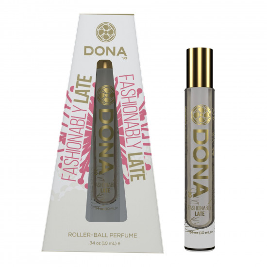 Духи с роликовым нанесением DONA Roll-On Perfume - Fashionably Late (10 мл) Духи с роликовым нанесением DONA Roll-On Perfume - Fashionably Late (10 мл)