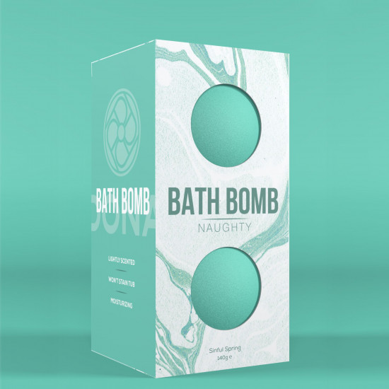 Бомбочка для ванни Dona Bath Bomb - Naughty - Sinful Spring (140 гр) Бомбочка для ванни Dona Bath Bomb - Naughty - Sinful Spring (140 гр)