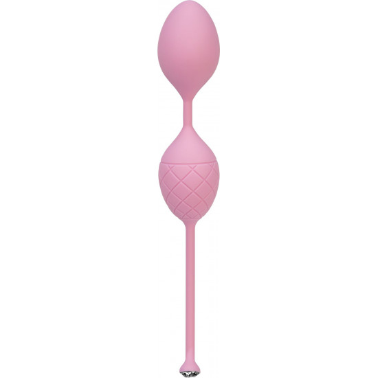 Luxurious PILLOW TALK Vaginal Balls - Frisky Pink with Swarovski Crystal Luxurious PILLOW TALK Vaginal Balls - Frisky Pink with Swarovski Crystal