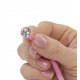 Luxurious PILLOW TALK Vaginal Balls - Frisky Pink with Swarovski Crystal Luxurious PILLOW TALK Vaginal Balls - Frisky Pink with Swarovski Crystal